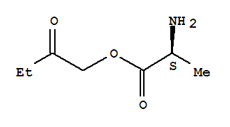 (9ci)-2-氧代丁酯L-丙氨酸結(jié)構式_736086-08-1結(jié)構式