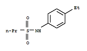 1-Propanesulfonamide,n-(4-ethylphenyl)-(9ci) Structure,736168-55-1Structure