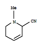 2-Pyridinecarbonitrile,1,2,5,6-tetrahydro-1-methyl-(9ci) Structure,73657-66-6Structure