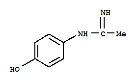 (9ci)-n-(4-羥基苯基)-鹽酸乙脒結構式_736898-67-2結構式