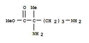 (9ci)-2-甲基鳥(niǎo)氨酸甲酯結(jié)構(gòu)式_736902-99-1結(jié)構(gòu)式