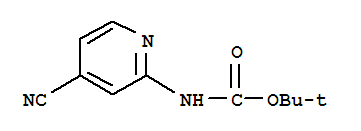 Tert-butyl 4-cyanopyridin-2-ylcarbamate Structure,737000-78-1Structure