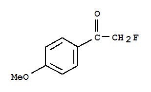 (9ci)-2-氟-1-(4-甲氧基苯基)-乙酮結(jié)構(gòu)式_73744-44-2結(jié)構(gòu)式