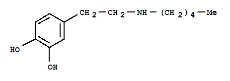 1,2-Benzenediol, 4-[2-(pentylamino)ethyl]-(9ci) Structure,737706-56-8Structure