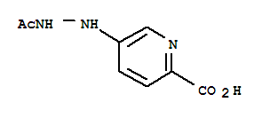 2-Pyridinecarboxylicacid,5-(2-acetylhydrazino)-(9ci) Structure,737711-15-8Structure