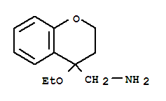 2H-1-benzopyran-4-methanamine,4-ethoxy-3,4-dihydro-(9ci)Structure,737711-80-7Structure 2H-1-benzopyran-4-methanamine,4-ethoxy-3,4-dihydro-(9ci) Structure,737711-80-7Structure
