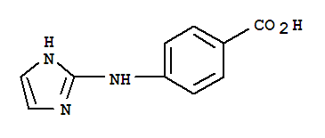 4-(1H-imidazol-2-ylamino)-benzoic acid Structure,737732-00-2Structure