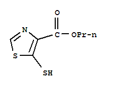 4-Thiazolecarboxylicacid,5-mercapto-,propylester(9ci) Structure,738619-80-2Structure