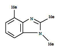 1H-benzimidazole,1,2,4-trimethyl-(9ci) Structure,73902-55-3Structure