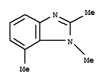 1H-benzimidazole,1,2,7-trimethyl-(9ci) Structure,73902-56-4Structure