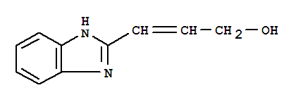 2-Propen-1-ol,3-(1h-benzimidazol-2-yl)-(9ci) Structure,73922-35-7Structure