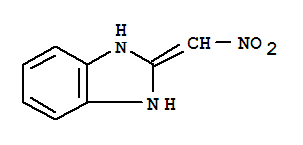 1H-benzimidazole,2,3-dihydro-2-(nitromethylene)-(9ci) Structure,73923-32-7Structure