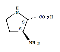 反式-(9ci)-3-氨基-L-脯氨酸結(jié)構(gòu)式_739308-09-9結(jié)構(gòu)式