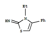 2(3H)-thiazolimine,3-ethyl-4-phenyl-(9ci)Structure,739343-59-0Structure 2(3H)-thiazolimine,3-ethyl-4-phenyl-(9ci) Structure,739343-59-0Structure
