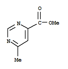 4-Pyrimidinecarboxylicacid,6-methyl-,methylester(9ci) Structure,73955-53-0Structure