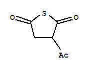 2,5-Thiophenedione, 3-acetyldihydro-(9ci) Structure,73964-74-6Structure