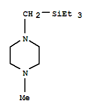 Piperazine, 1-methyl-4-[(triethylsilyl)methyl]-(9ci) Structure,73992-99-1Structure