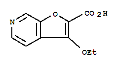 Furo[2,3-c]pyridine-2-carboxylic acid, 3-ethoxy-(9ci) Structure,740052-12-4Structure