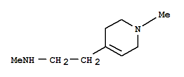 4-Pyridineethanamine,1,2,5,6-tetrahydro-n,1-dimethyl-(9ci) Structure,740063-03-0Structure