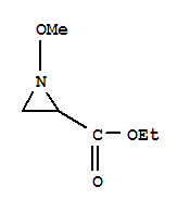 2-Aziridinecarboxylicacid,1-methoxy-,ethylester,trans-(9ci) Structure,74016-45-8Structure