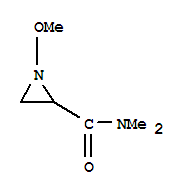 2-Aziridinecarboxamide,1-methoxy-n,n-dimethyl-,cis-(9ci) Structure,74016-59-4Structure