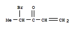 1-Penten-3-one, 4-bromo- Structure,74067-76-8Structure