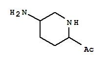 Ethanone, 1-(5-amino-2-piperidinyl)-(9ci) Structure,740740-56-1Structure