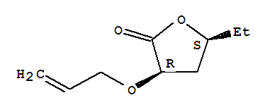 2(3H)-furanone,5-ethyldihydro-3-(2-propenyloxy)-,(3r,5s)-rel-(9ci)Structure,741290-37-9Structure 2(3H)-furanone,5-ethyldihydro-3-(2-propenyloxy)-,(3r,5s)-rel-(9ci) Structure,741290-37-9Structure