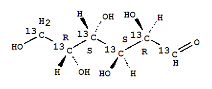 D-galactose-13c6 Structure,74134-89-7Structure