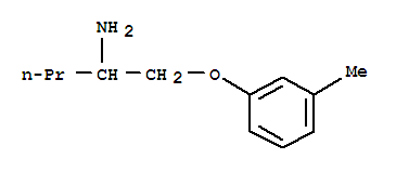 2-Pentanamine,1-(3-methylphenoxy)-(9ci) Structure,741612-88-4Structure