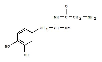 Acetamide, 2-amino-n-[2-(3,4-dihydroxyphenyl)-1-methylethyl]-(9ci) Structure,741619-42-1Structure