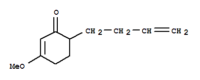 2-Cyclohexen-1-one,6-(3-butenyl)-3-methoxy-(9ci) Structure,741680-14-8Structure