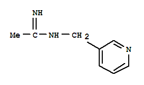 (9ci)-n-(3-吡啶甲基)-鹽酸乙脒結(jié)構(gòu)式_742056-20-8結(jié)構(gòu)式