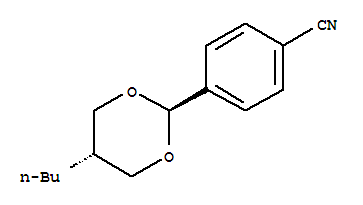 Trans-4-(5-butyl-[1,3]dioxan-2-yl)-benzonitrile Structure,74240-65-6Structure