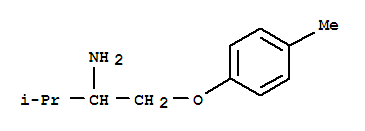 2-Butanamine,3-methyl-1-(4-methylphenoxy)-(9ci) Structure,742636-97-1Structure