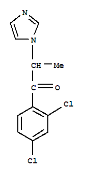 1-Propanone, 1-(2,4-dichlorophenyl)-2-(1h-imidazol-1-yl)- Structure,74287-28-8Structure