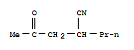 Pentanenitrile, 4-oxo-2-propyl-(9ci) Structure,74322-92-2Structure