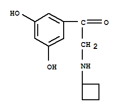 Ethanone, 2-(cyclobutylamino)-1-(3,5-dihydroxyphenyl)-(9ci) Structure,743365-24-4Structure