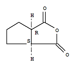 (3Alphar,6alphas)-tetrahydro-1h-cyclopenta[c]furan-1,3(3ah)-dione (3) Structure,743438-34-8Structure