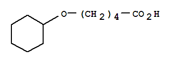 Pentanoicacid,5-(cyclohexyloxy)- Structure,743475-55-0Structure