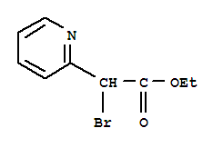 2-溴-(2-吡啶)乙酸乙酯結(jié)構(gòu)式_74376-32-2結(jié)構(gòu)式