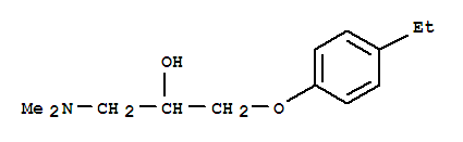 2-Propanol,1-(dimethylamino)-3-(4-ethylphenoxy)-(9ci) Structure,744192-89-0Structure