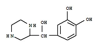 1,2-Benzenediol, 4-(hydroxy-2-piperazinylmethyl)-(9ci) Structure,744975-41-5Structure