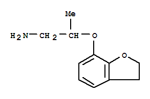 1-Propanamine,2-[(2,3-dihydro-7-benzofuranyl)oxy]-(9ci) Structure,744977-17-1Structure