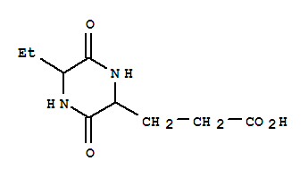 2-Piperazinepropanoic acid, 5-ethyl-3,6-dioxo-(9ci) Structure,744981-42-8Structure