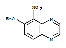 (9ci)-6-乙氧基-5-硝基-喹噁啉結(jié)構(gòu)式_745048-80-0結(jié)構(gòu)式