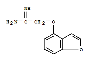 (9ci)-2-(4-苯并呋喃氧基)-乙脒結(jié)構(gòu)式_745728-55-6結(jié)構(gòu)式