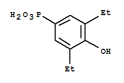 Phosphonic acid, (3,5-diethyl-4-hydroxyphenyl)-(9ci) Structure,745779-94-6Structure