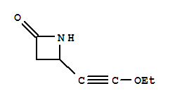 2-Azetidinone, 4-(ethoxyethynyl)-(9ci) Structure,74614-69-0Structure