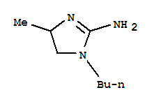 1H-imidazol-2-amine,1-butyl-4,5-dihydro-4-methyl-(9ci) Structure,746545-74-4Structure